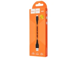Кабель USB - микро USB HOCO X32 Excellent, 1.0м, круглый, 2.0A, силикон, цвет: чёрный (1/33/330)