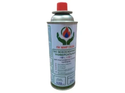 Газ для плитки "ПК Мир Газа" 550ml., 220гр. / 12