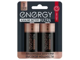 Элемент питания Energy Ultra LR20/2B (D) (2/20/80)