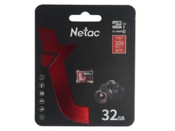 MicroSD 32GB Netac P500 Extreme Pro Class 10 UHS-I A1 V10 (100 Mb/s) без адаптера