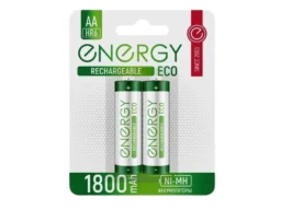 Аккумулятор Energy Eco NIMH-1800-HR6/2B (АА) (2/20/160)