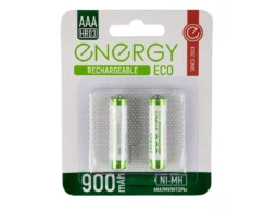 Аккумулятор Energy Eco NIMH-900-HR03/2B (АAА) (2/24/288)