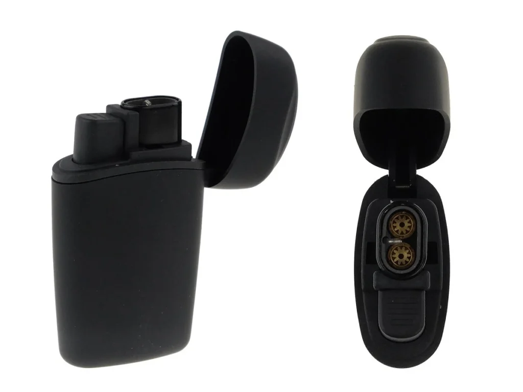 Зажигалка BRUNOJET Rubberized Black (СПЕЦНАЗ ХОББИ (с двойным пламенем)) 706 /