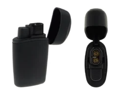 Зажигалка BRUNOJET Rubberized Black (СПЕЦНАЗ ХОББИ (с двойным пламенем)) 706 /