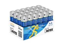 Элемент питания Mirex LR6 / AA 1,5V 24 шт (24/480), showbox