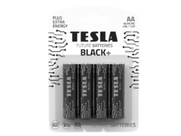 Элемент питания TESLA BATTERIES AA BLACK+ LR06/BLISTER FOIL 4 PCS (4/48/480/25920)