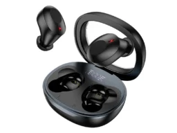 Наушники внутриканальные HOCO EQ3 Smart, пластик, bluetooth 5.3, микрофон, цвет: чёрный (1/14/140)