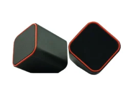 Колонки SmartBuy, 2.0, Cute, чёрные/оранжевые, USB (1/60)