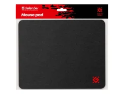 Коврик игровой DEFENDER Black 250x200x3 мм, ткань+резина (1/100)