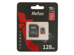 MicroSD 128GB Netac P500 Extreme Pro Class 10 UHS-I A1 V30 (100 Mb/s) + SD адаптер