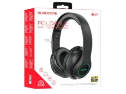 Наушники полноразмерные Borofone BO17, беспроводные, bluetooth 5.0, AUX, цвет: чёрный (1/36)