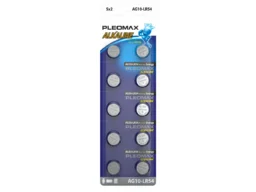 Элемент питания SAMSUNG PLEOMAX AG10 (389) LR1130, LR54 Button Cell (10/100/1000/70000)