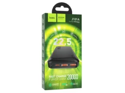 Акк.внешн. HOCO J101A, Astute, 20000mAh, QC3.0, PD3.0, цвет: чёрный (1/42)