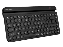 Клавиатура беспроводная A4TECH Fstyler FBK30 USB BT/Radio slim Multimedia (FBK30 BLACK), черная (1/