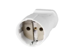 Штепсельное гнездо SMARTBUY с заземлением белое 16А 250В (SBE-16-S01-wz) (1/40)