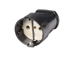 Штепсельное гнездо SMARTBUY с заземлением черное 16А 250В (SBE-16-S01-bz) (1/40)