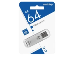 USB 3.0 64GB Smart Buy V-Cut серебро