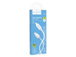 Кабель USB - Type-C HOCO X107 Favor, 1.0м, 3.0А, цвет: белый (1/31/310)