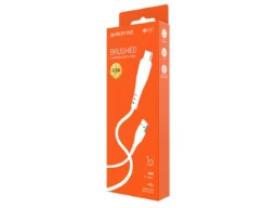 Кабель USB - Type-C Borofone BX37, Wieldy, 1.0м, круглый, 3.0A, силикон, цвет: белый(1/360)