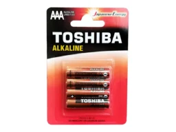 Элемент питания TOSHIBA LR03 Красный 4BL 4/card (4/48/192)