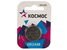 Элемент питания КОСМОС CR 2430 BL1 (12/72)