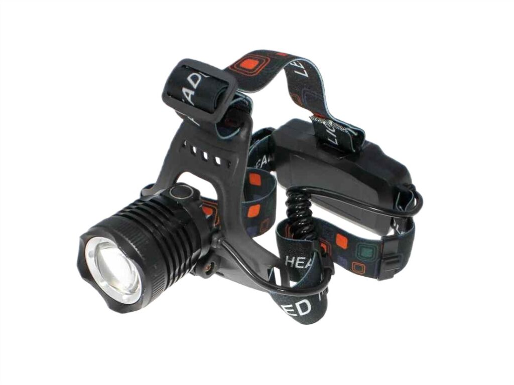 Фонарь на голову 8055 (P-70, Аккум. 2*18650, micro-USB, фокус)