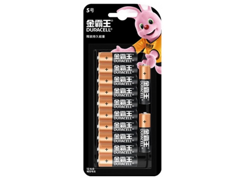 Элемент питания DURACELL АА алкалин 1,5v LR6 12BL BASIC (CN-с иероглифами) (12/144/288)