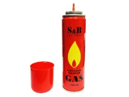 Газ для зажигалок S&B 150ml / 24 (спец. для зажигалок ТУРБО)