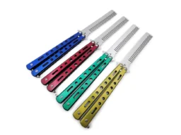 Нож бабочка ( 22см. ) ТРЕН. РАСЧЁСКА