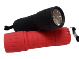 Фонарь в руку № 509 9 диодов, 3*ААА пластик