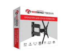 Кронштейн для ТВ NICEDEVICE (SELENGA ) поворот 180*, наклон +-8* (32"-55", 32кг.) ТB051R