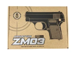 Пистолет (под пули) металл № ZM- 03