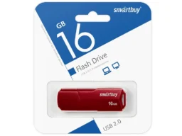 USB 16GB Smart Buy Clue бордовый