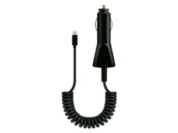Автомобильный адаптер OXION OX-AC104BK, 8 pin, 1А, черный, 1 м, витой кабель