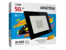 Прожектор светодиодный SMARTBUY SBL-FLLight-50-65K, 50W, 6500K, IP65, холодный свет (1/50)