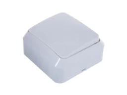 Выключатель SMARTBUY 1-клавишный 10А, ОУ, белый "Юпитер" (SBE-03w-10-SW1-0) (1/10)