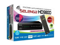 Цифровая приставка DVB-T/T2/C SELENGA HD980D (1/20)
