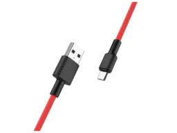 Кабель USB - микро USB HOCO X29 Superior, 1.0м, круглый, 2.0A, силикон, цвет: красный(1/33/330)