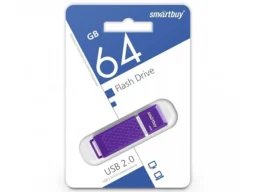 USB 64GB Smart Buy Quartz фиолетовый