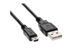 Кабель USB 2.0 A-->mini-B 5P (3,0м) чёрный, Telecom (1/100)