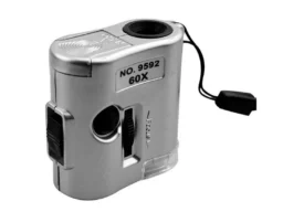Микроскоп мини (с подсветкой) 60х № 9592
