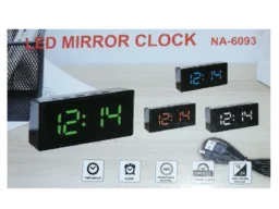 Часы / электр. № 6093 Белые