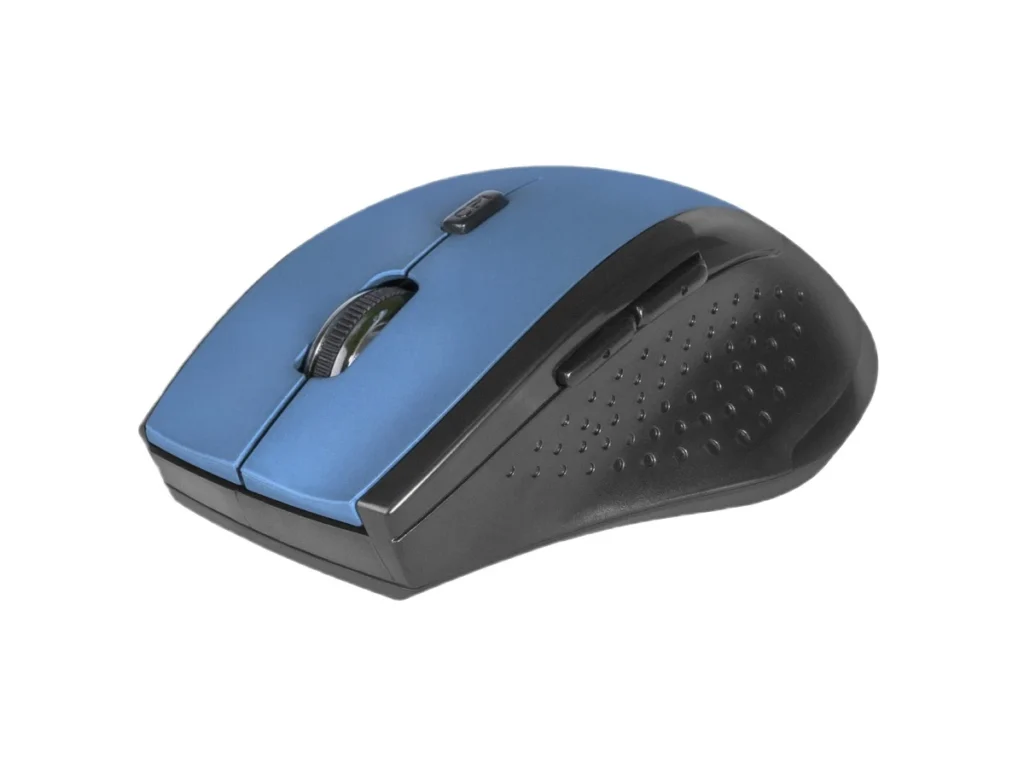 Мышь DEFENDER Accura MM-365, синяя, беспроводная, 6 кнопок, 800-1600 dpi, USB. (1/40)