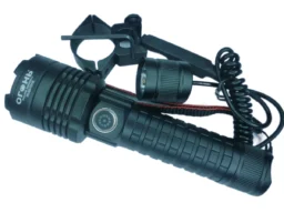 Фонарь в руку 200 (РM10, Аккум. 1*18650, Type-C, фокус) крепление на ружьё