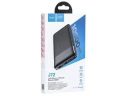 Акк.внешн. HOCO J72 Easy travel, 10000mAh 2USB 2.0A Li-pol цвет: черный