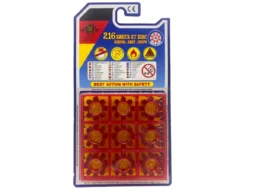 ПИСТОНЫ (цена за блистер) 3в1 (216 выстрелов) Иран /120