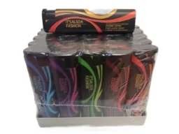 Зажигалка простая с клапаном для заправки А- 58 /50шт. (пьезо, турбо)