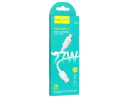 Кабель USB - Type-C HOCO X96 Hyper, 1.0м, PD27Вт, 3.0А, цвет: белый (1/31/310)