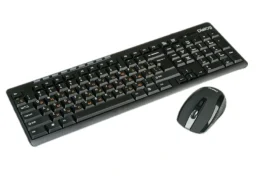 Комплект беспр. Клавиатура + Мышь DIALOG Pointer KMROP-4020U, RF 2.4G - USB, чёрный