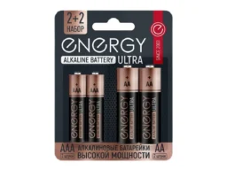 Элемент питания Energy Ultra LR6+LR03/4B (АА+ААА) (4/40/320)